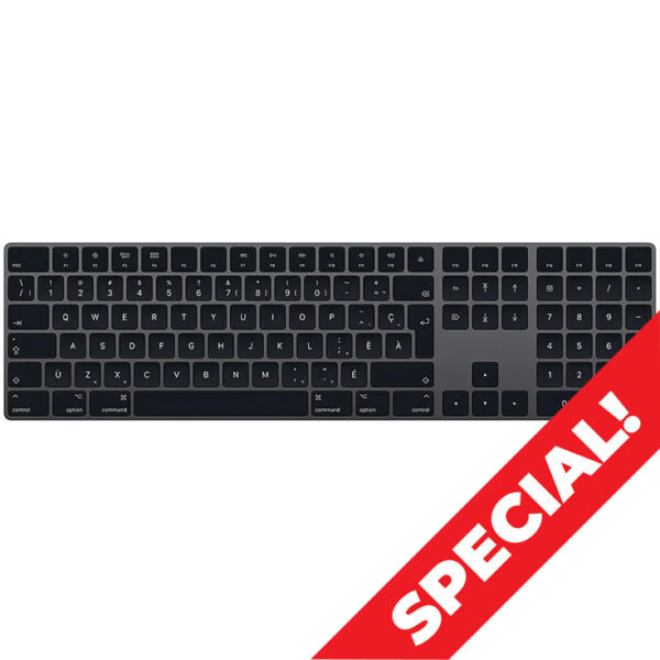 Apple Magic Keyboard with Numeric Keypad French Cad Qwerty, Space Grey
